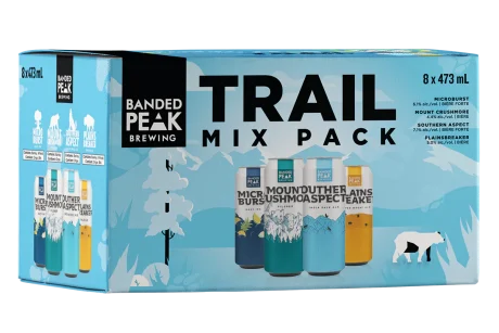 BANDED PEAK TRAIL MIX PACK 8 CAN