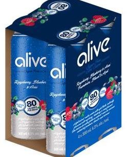 ALIVE RASPBERRY BLUEBERRY & ACAI
