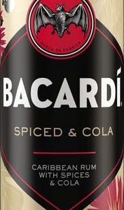 BACARDI SPICED & COLA 473ML