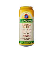 TSINGTAO--WHEAT BEER CAN