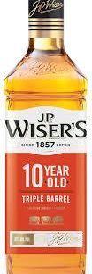 J.P. WISER'S 10YO CANADIAN WHISKY