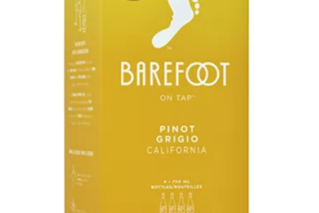 BAREFOOT PINOT GRIGIO 3L BIB