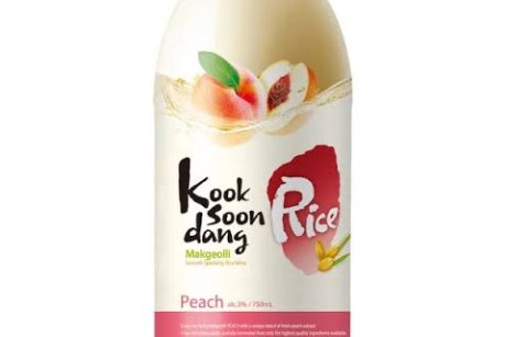 RICE MAKGEOLLI - PEACH 750ML