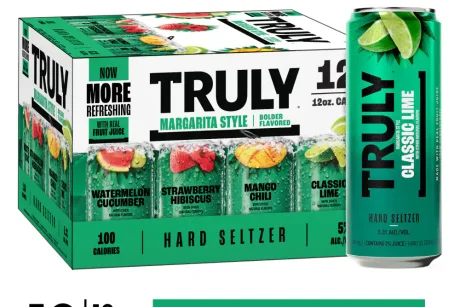 TRULY MARGARITA VARIETY 12 CANS