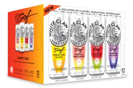 WHITE CLAW BIG SURF VARIETY PACK 12PK