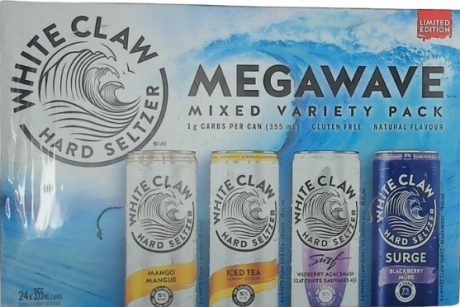 WHITE CLAW MEGAWAVE VP 1X(24X355ML)